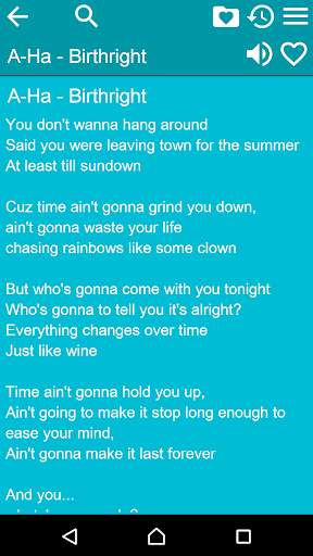 Songs lyrics free screenshot 3