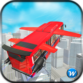Flying Coach Bus Pilot 3D 2016 icon