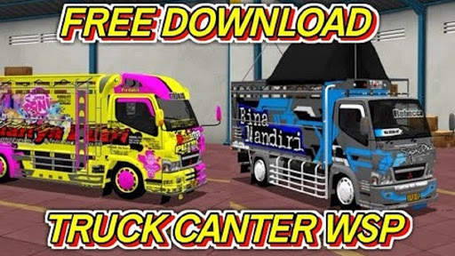 Mod Truck Canter Full Variasi screenshot 1