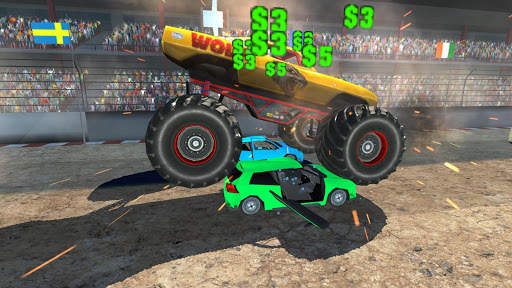 Monster Truck Stunts, Race and Crush Cars screenshot 5