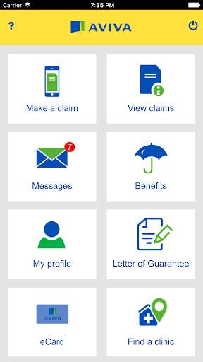 Aviva ClaimConnect screenshot 2