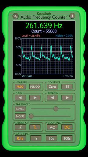 Audio Frequency Counter screenshot 1