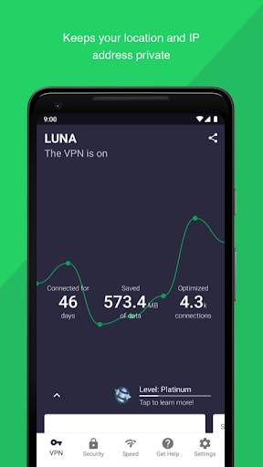 Luna VPN screenshot 3