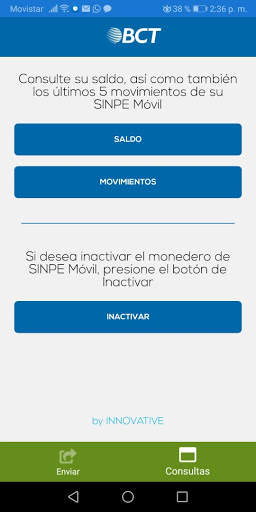 BCT Sinpe Móvil screenshot 1