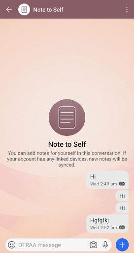 OTRA Messenger is a FREE messaging app available screenshot 4