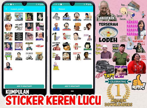 Kumpulan Sticker 2020 Keren Lucu for WAStickerApps screenshot 3