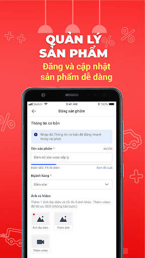 Sendo App Người Bán screenshot 4