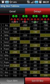 King Skor Tablosu screenshot 4