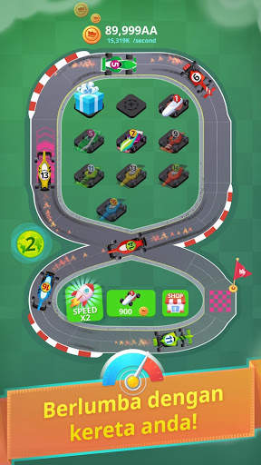 Kereta gabung permainan: Race Cars Merge Games screenshot 3