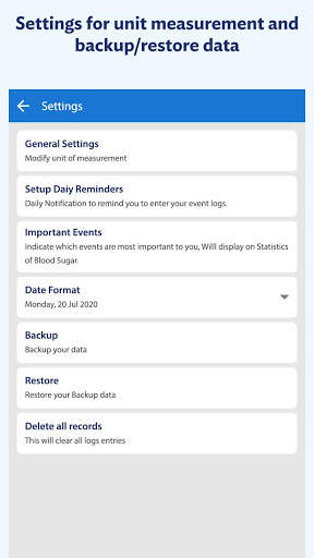 Blood Sugar Log – Diabetes Tracker screenshot 7