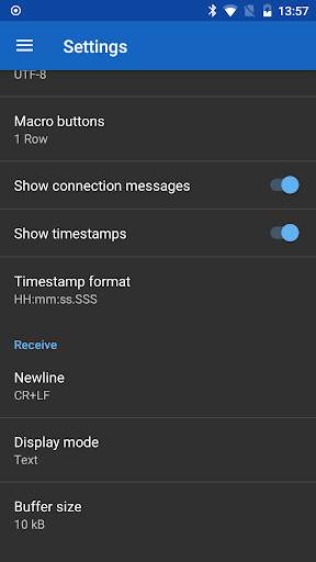 Serial Bluetooth Terminal screenshot 7