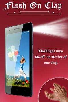 Flash Light On Clap screenshot 2