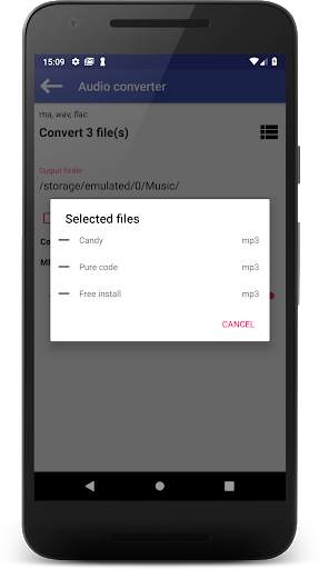 Invenio Music Format Converter screenshot 3
