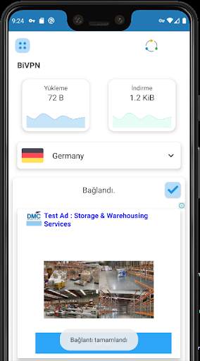 BiVPN - Ücretsiz, Hızlı, Güvenilir, VPN, Özgür Ol! screenshot 2