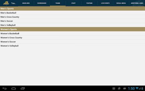 UC Merced Atheltics screenshot 14