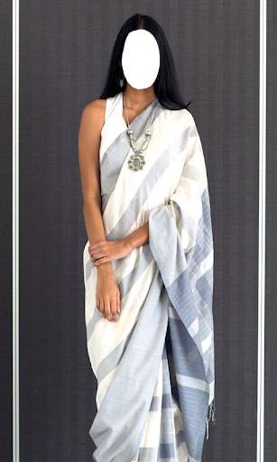 Women Cotton Saree Photo Suit screenshot 9