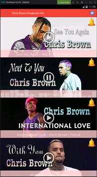 Chris Brown Ringtones Hot screenshot 1