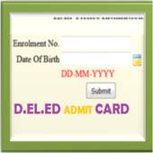 D.EL.ED ADMIT CARD 8.2