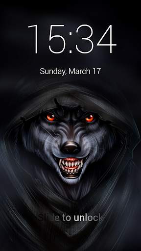 Wolf Passcode Lock Screen & Wallpapers 6 تصوير الشاشة