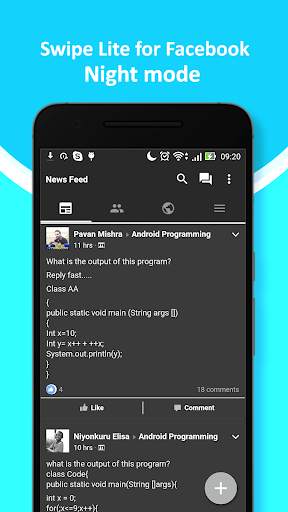 Super Swipe Theme for Facebook screenshot 3