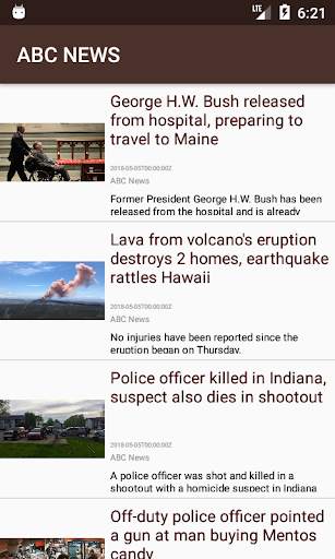 News app screenshot 2