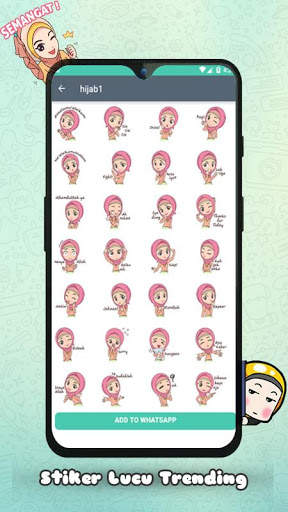 Stiker WA Lucu Islam Muslim Imut untuk Whatsapp screenshot 3