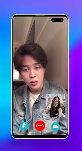 Jimin Call You - Jimin BTS Fake Video Call screenshot 2