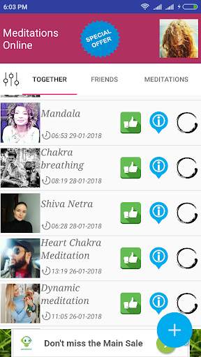 Free Online Meditations screenshot 3