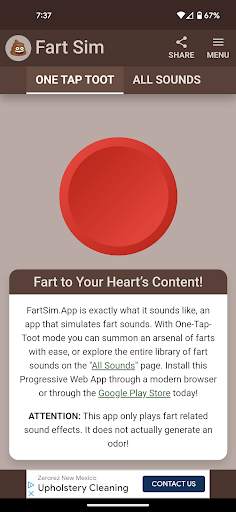 Fart Simulator screenshot 1