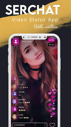 SerChat-Video Status App - Guide & Advice screenshot 4