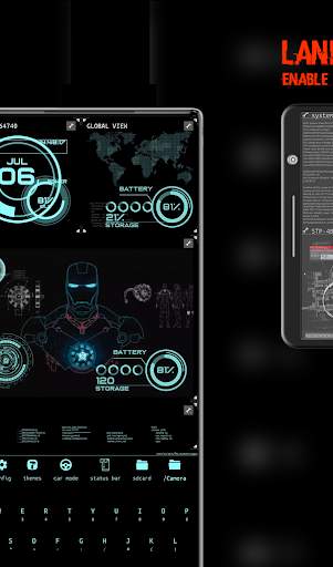 Hacker Matrix Launcher screenshot 5