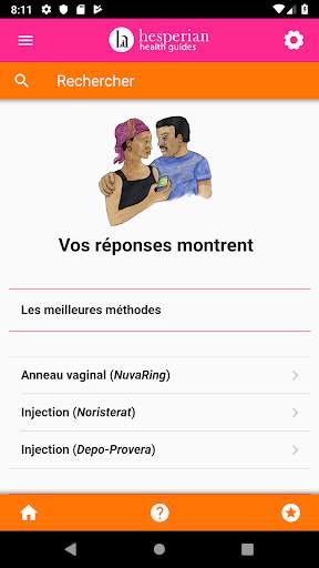 Planning familial screenshot 2