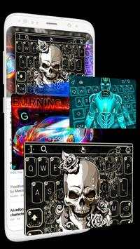 Chủ đề bàn phím Bướm nê-ông screenshot 8
