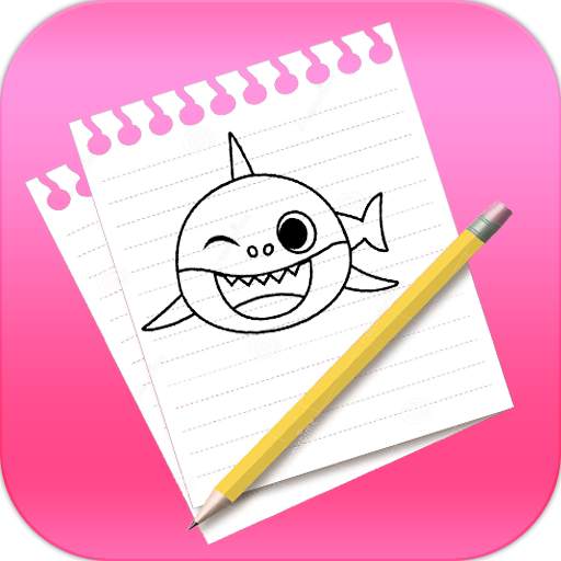 How to draw Baby Shark 1.1
