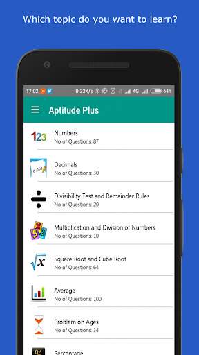 Aptitude Plus screenshot 1