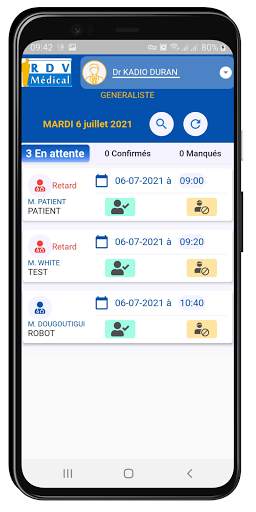 RDV Médical screenshot 2