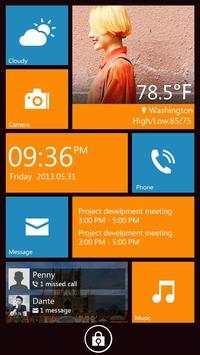 Rix GO Locker Theme скриншот 2