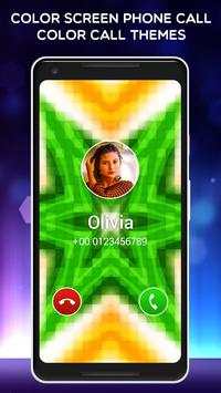 Color Screen Phone Call - Color Call Themes screenshot 3