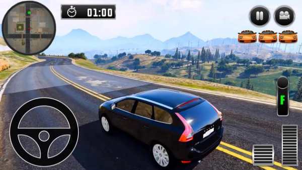 Driving Suv Volvo Car Simulator screenshot 1