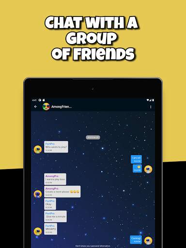 AmongFriends - Friends for Among Us Chat screenshot 11