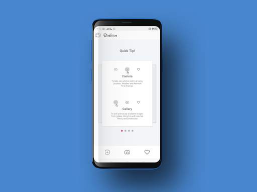 Realcam - GPS Camera app with Location screenshot 1