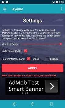 Wifi Hacker Password Simulator screenshot 1