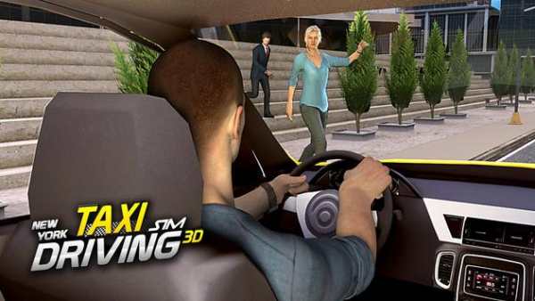 New York Taxi Driving Sim 3D screenshot 4