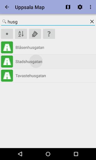 Uppsala Offline City Map screenshot 5