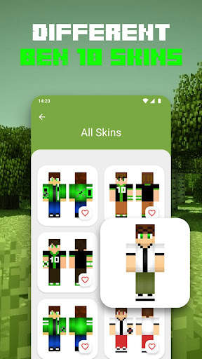 Ben 10 skin pack for Minecraft screenshot 2