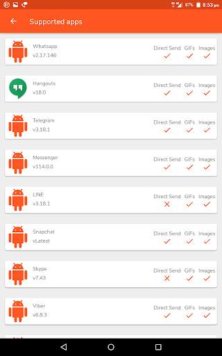 Meme Keyboard:GIF's,Memes for WhatsApp, Messenger. screenshot 13