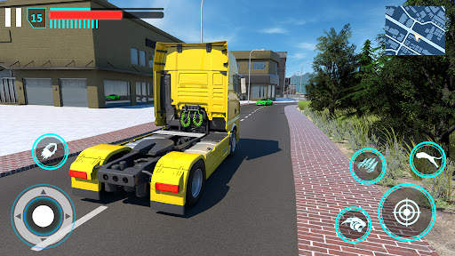 Toilet Monster Robot Car Games screenshot 3