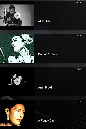 Billie Holiday Best Songs Musics screenshot 1