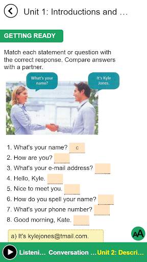 Basic Tactics for Listening, 3rd Edition screenshot 2