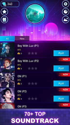 BTS ROAD : ARMY Ball Dance Tiles Game 3D screenshot 1